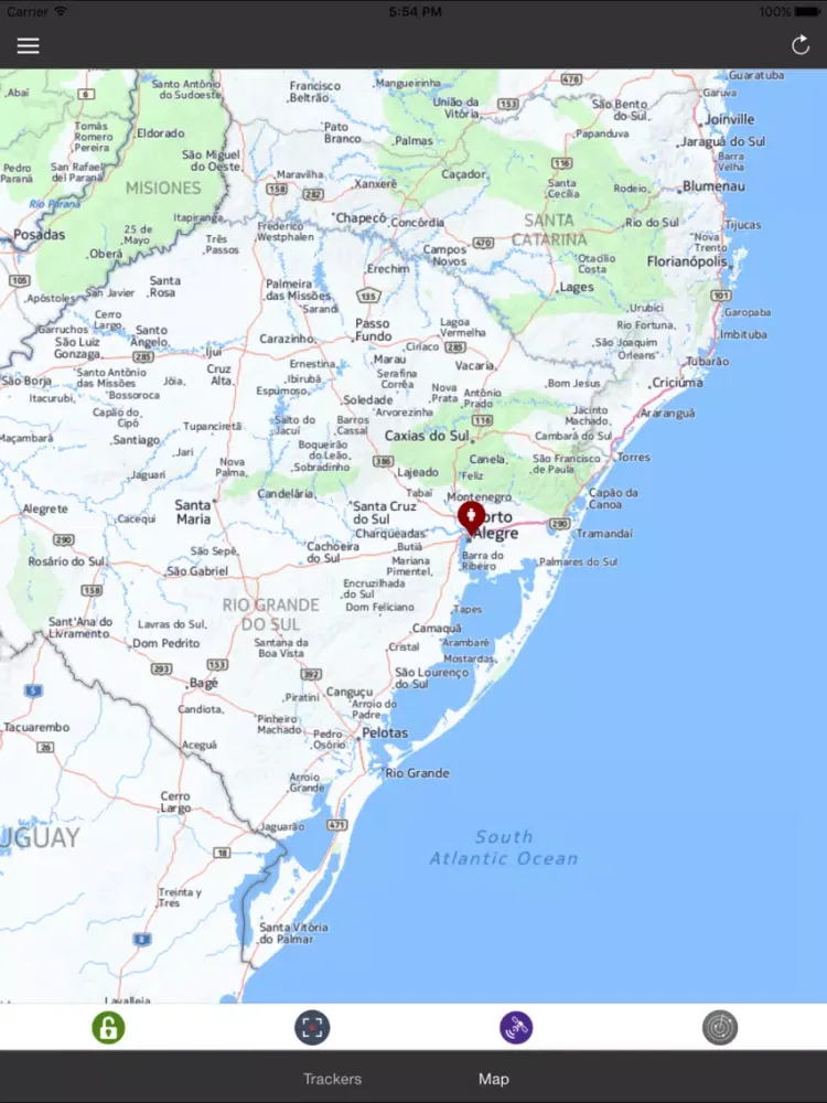 Capturas de pantalla de Newello Tracker iPad 