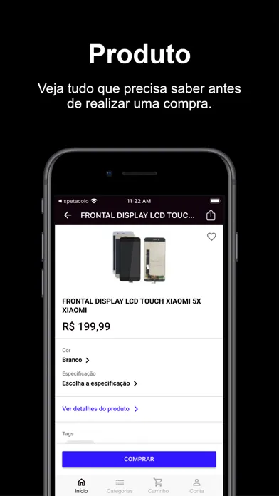 WL Celulares Ekran Görüntüleri