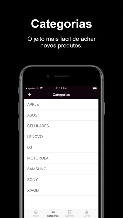 WL Celulares Ekran Görüntüleri