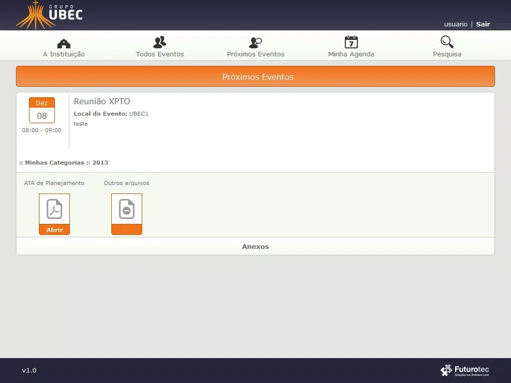 صور Portal de Governança UBEC iPad 
