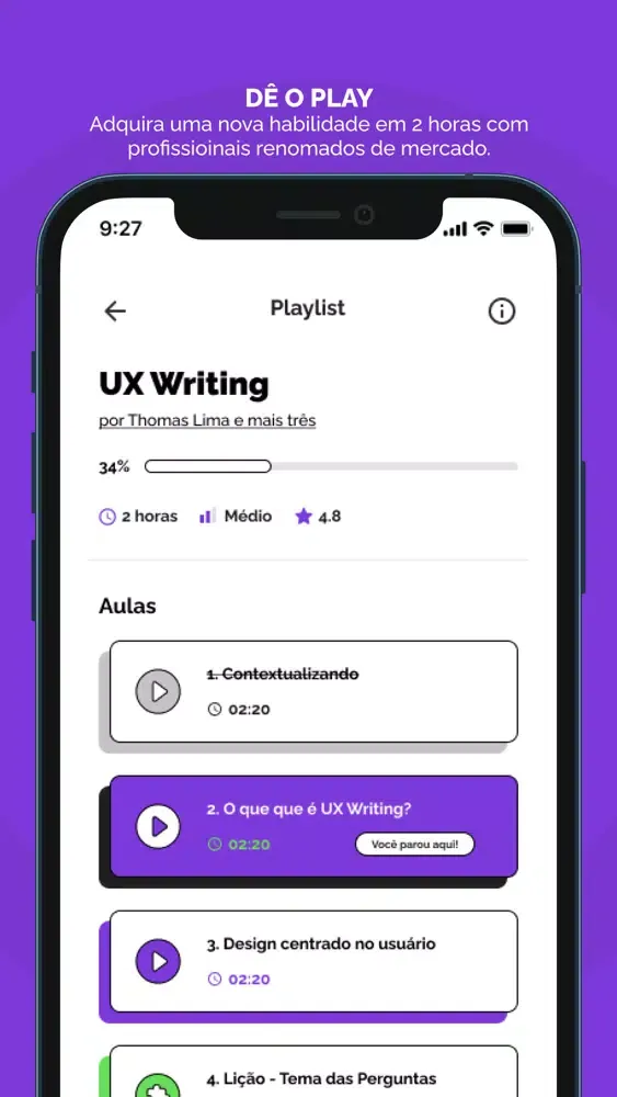 Gama Academy: Cursos online Screenshots