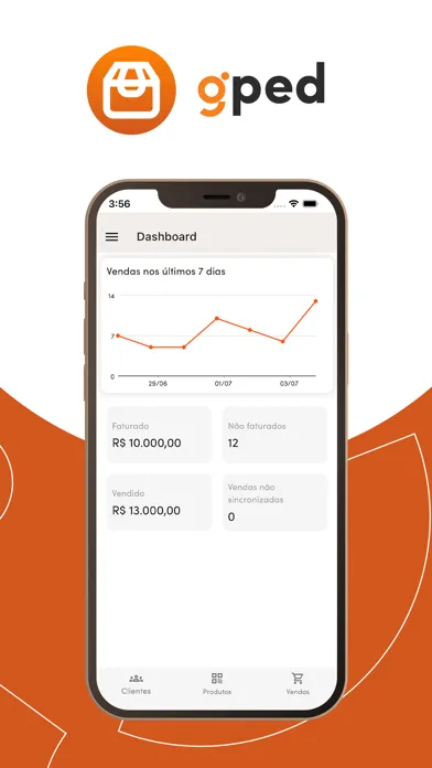 Ảnh chụp màn hình của Gped: Pedido de venda externo
