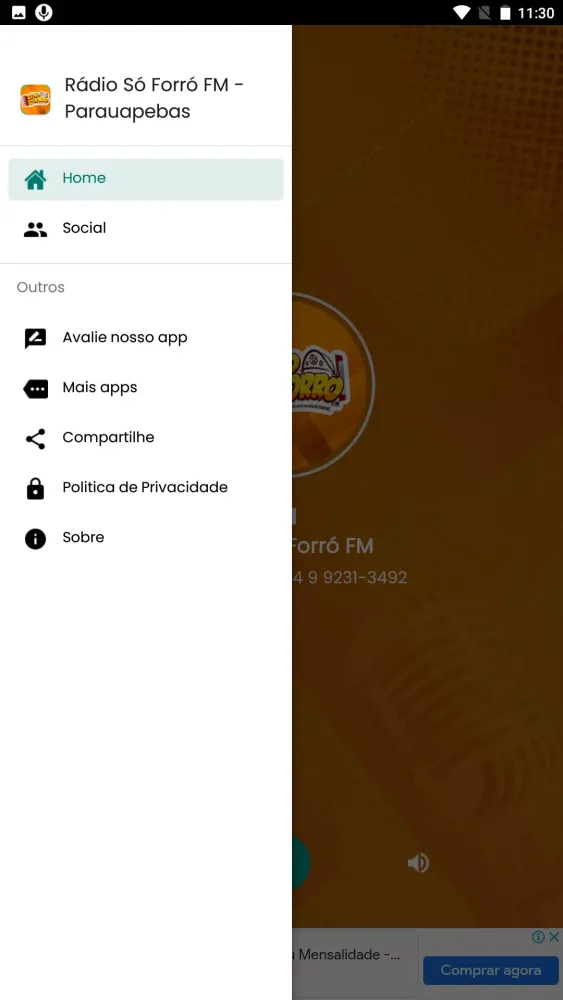 Rádio Só Forró Screenshots