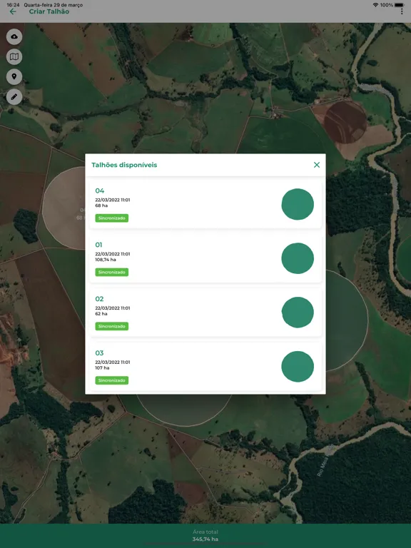 Capturas de pantalla de SGL - Agricultura iPad 