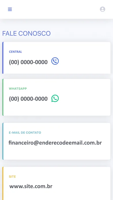 Zrzuty ekranu Net.Com Central do cliente