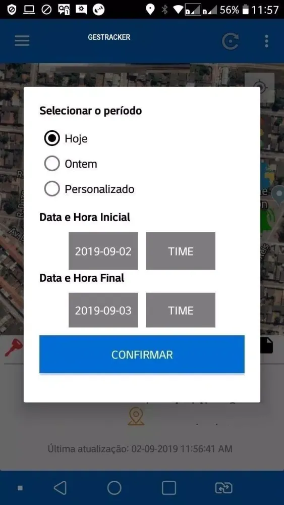 GESTRACKER RASTREAMENTO Screenshots