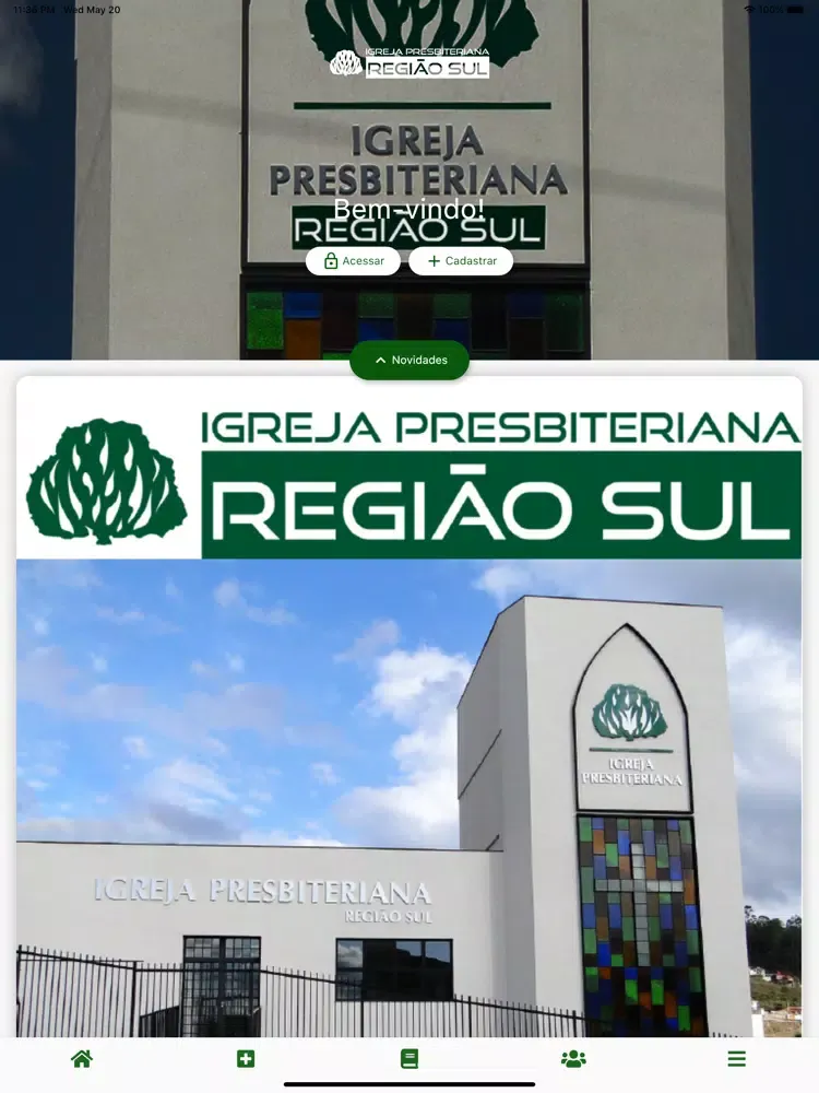 IPB Região Sul iPad  Screenshots