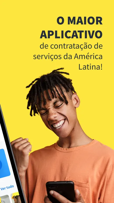Ảnh chụp màn hình của GetNinjas para Clientes