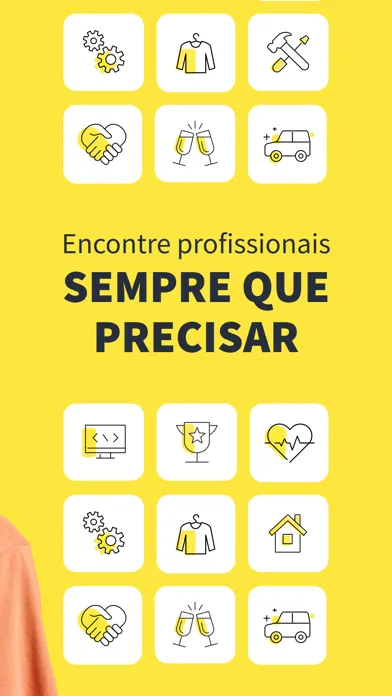 Ảnh chụp màn hình của GetNinjas para Clientes