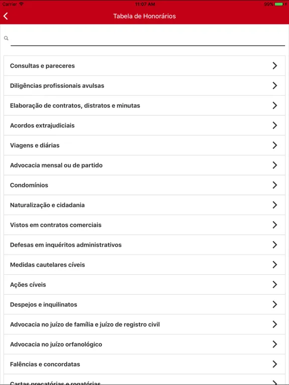 Zrzuty ekranu OAB/RJ Digital Oficial iPad 
