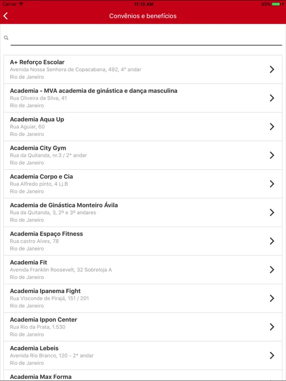 Zrzuty ekranu OAB/RJ Digital Oficial iPad 