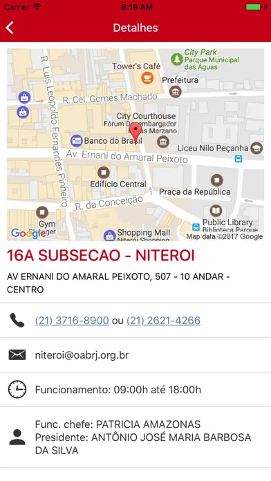 Zrzuty ekranu OAB/RJ Digital Oficial