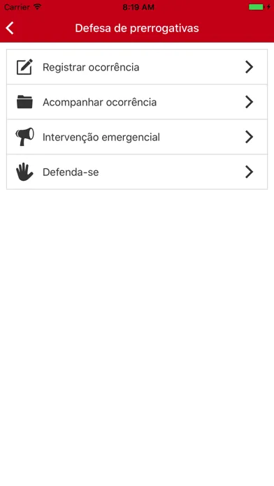 Zrzuty ekranu OAB/RJ Digital Oficial