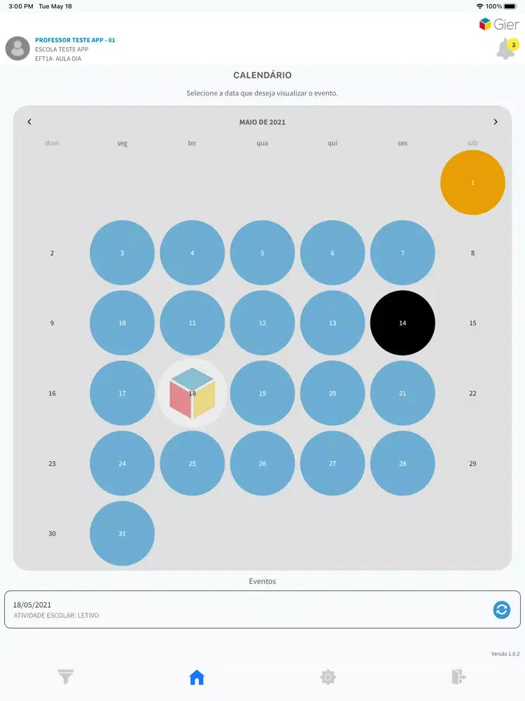 Tangkapan skrin GIER Educador - Aracaju iPad 