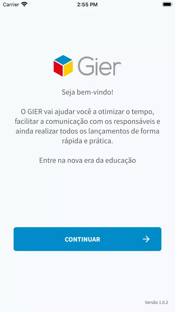 Tangkapan skrin GIER Educador - Aracaju