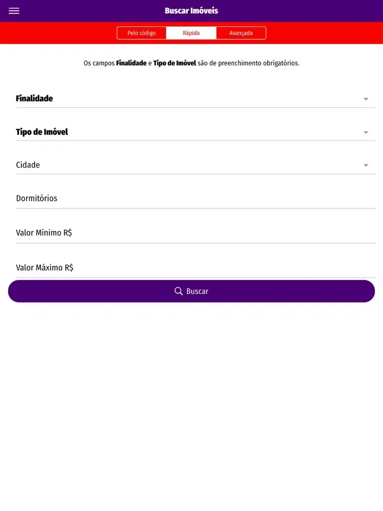 Zrzuty ekranu Giovanni Imóveis iPad 