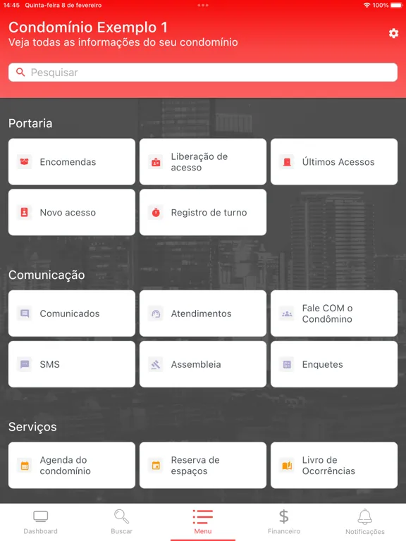 RM Organização Contábil iPad  Screenshots