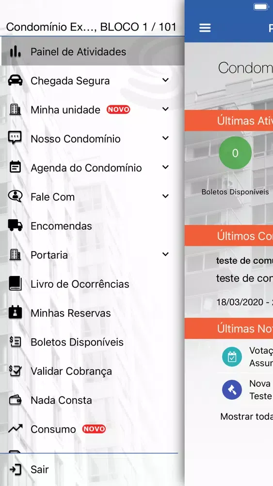 Capturas de pantalla de ADM Casa dos Síndicos