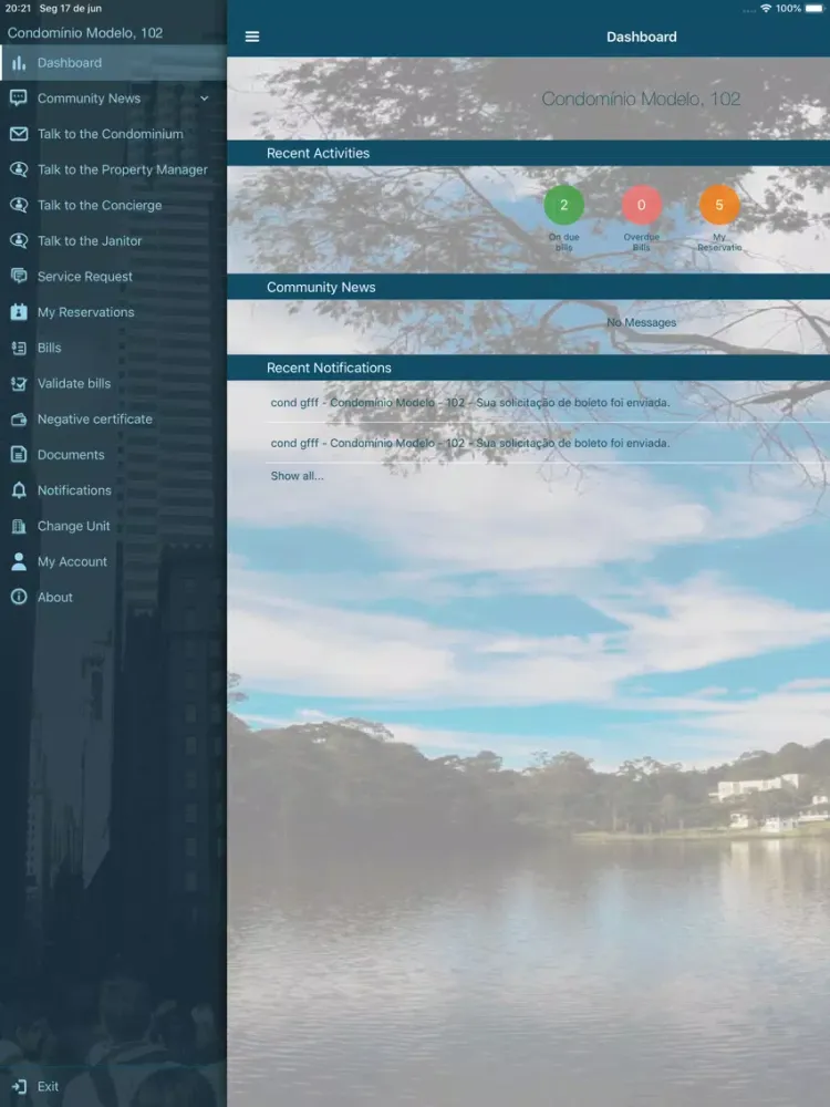 Residencial Vale da Santa Fé iPad  Screenshots