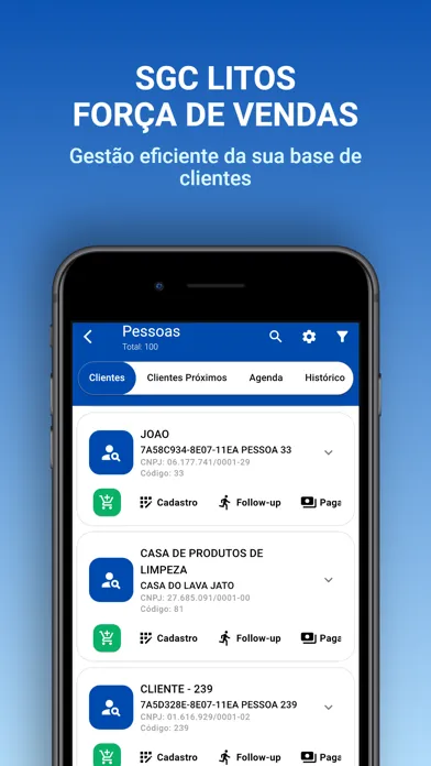 SGC Litos Força de Vendas Ekran Görüntüleri