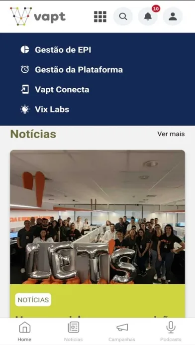 Скриншоты Vapt App