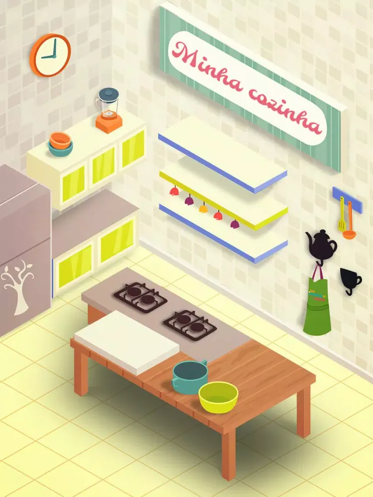 Capturas de tela do Mega Chef iPad 