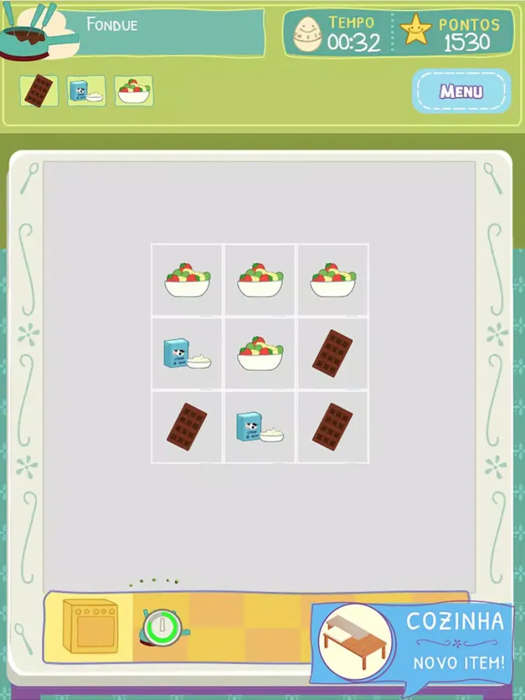 Capturas de tela do Mega Chef iPad 