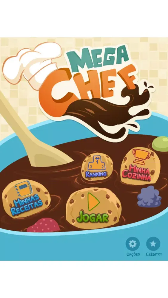 Capturas de tela do Mega Chef