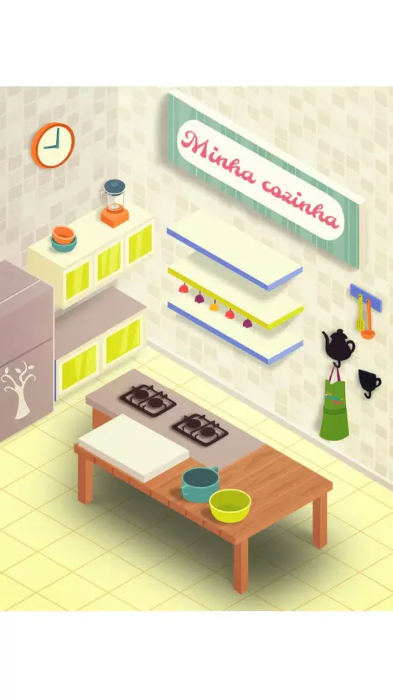 Capturas de tela do Mega Chef