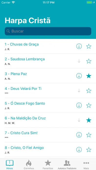 Ảnh chụp màn hình của Harpa Cristã Com Áudios