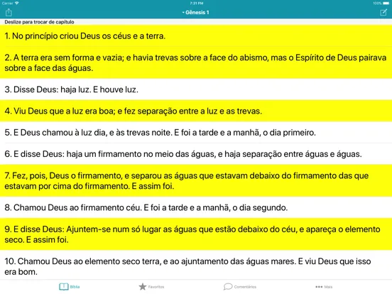 Bíblia Sagrada Evangélica iPad  Screenshots