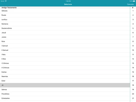Bíblia Sagrada Evangélica iPad  Screenshots