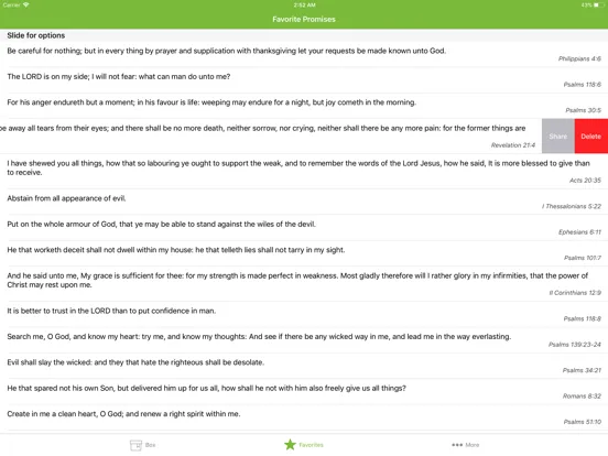 Promise Box iPad  Screenshots