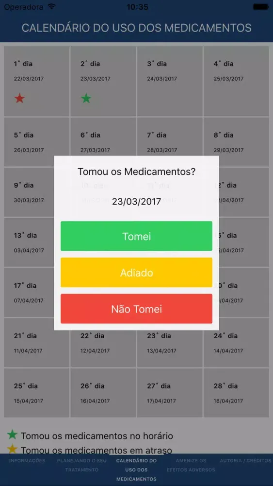 Screenshot di EoHIV