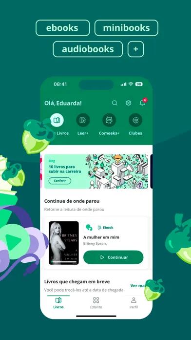 Skeelo: Livros e Audiobooks Screenshots