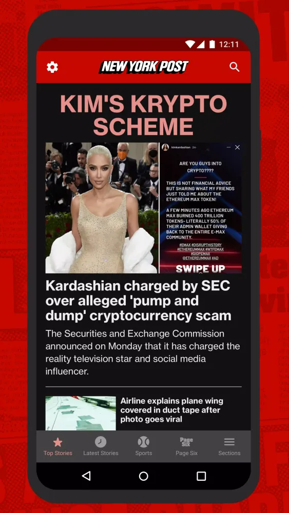 New York Post for Phone应用截图