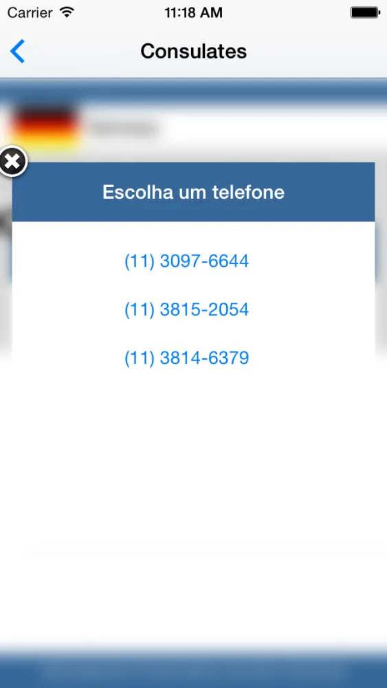Скриншоты Unidades Consulares