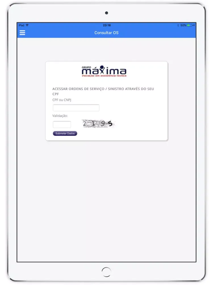 Grupo Máxima iPad  स्क्रीनशॉट