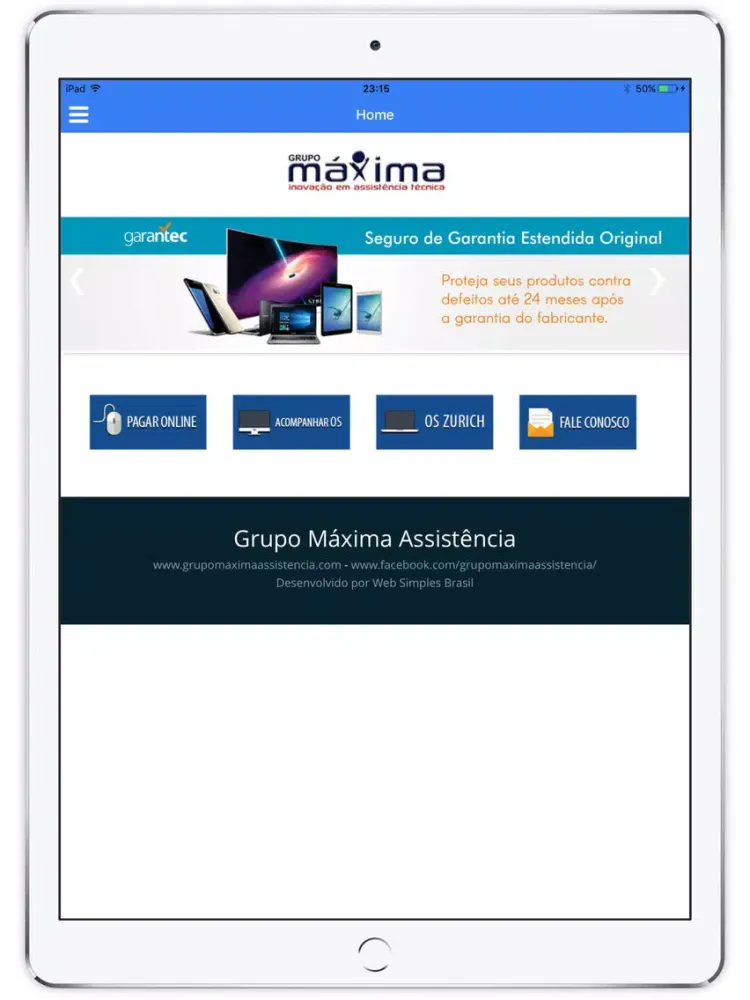 Grupo Máxima iPad  स्क्रीनशॉट