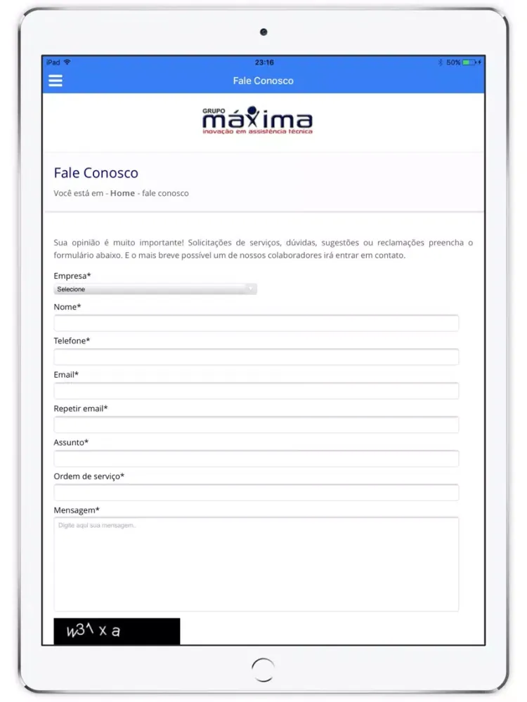 Grupo Máxima iPad  स्क्रीनशॉट