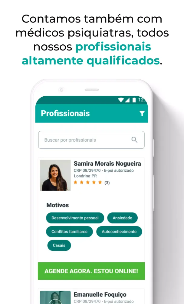 Meu Psicólogo Screenshots