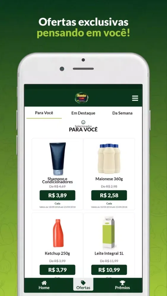 Santo Supermercados سکرین شاٹس