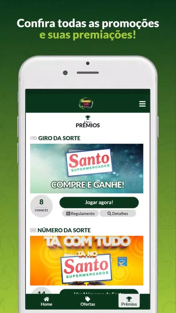 Santo Supermercados سکرین شاٹس