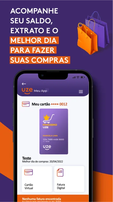 Captures d'écran de UZE Meu App