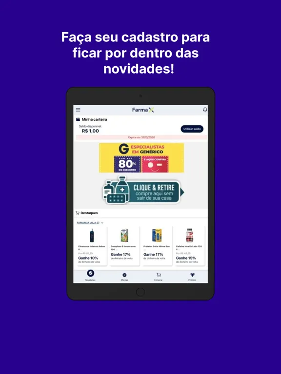 Vitrine Farma iPad  स्क्रीनशॉट