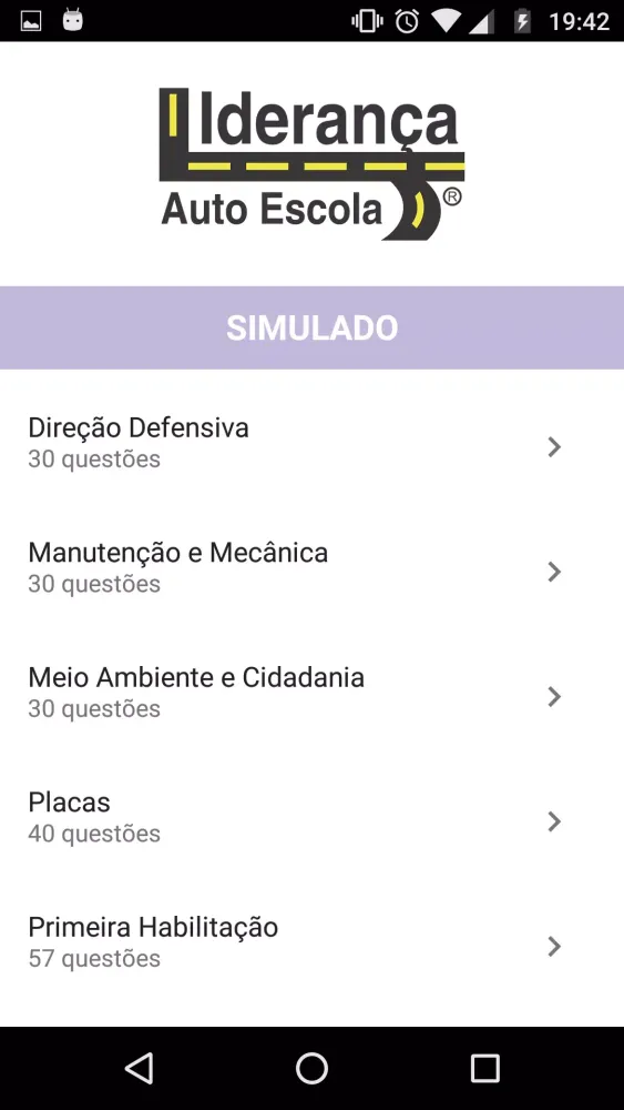 Auto Escola Liderança MS Screenshots