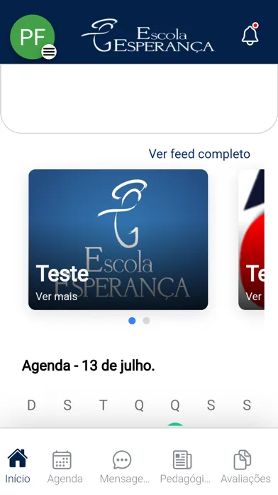 Escola Esperança Ekran Görüntüleri
