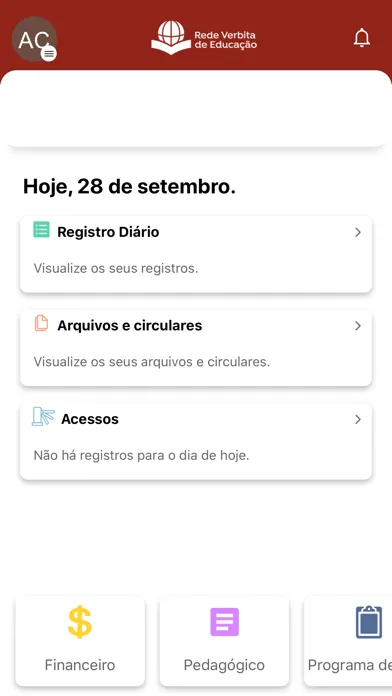 Ảnh chụp màn hình của Rede Verbita de Educação