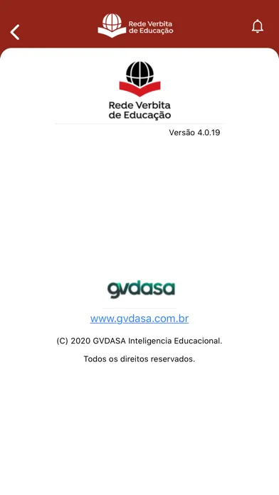 Ảnh chụp màn hình của Rede Verbita de Educação