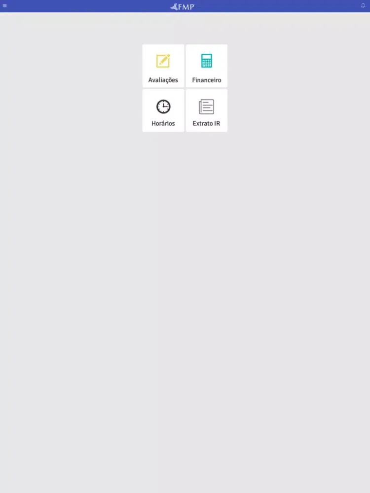 ภาพหน้าจอของ FMP/RS iPad 